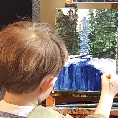 'Painting Lesson With A Famous Artist in Whistler