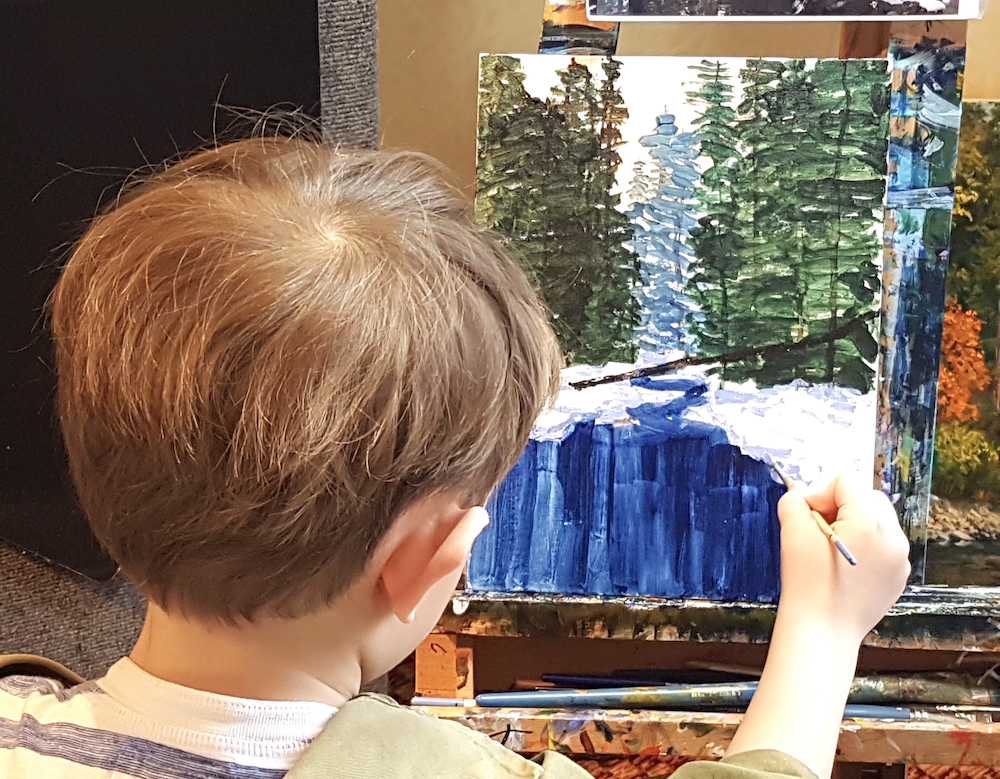 Painting Lesson With Famous Artist In Whistler