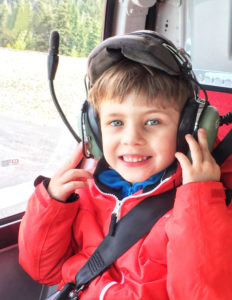 Boy In Helicopter