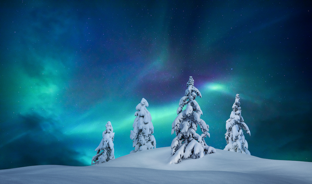Aurora Borealis Finnish Lapland