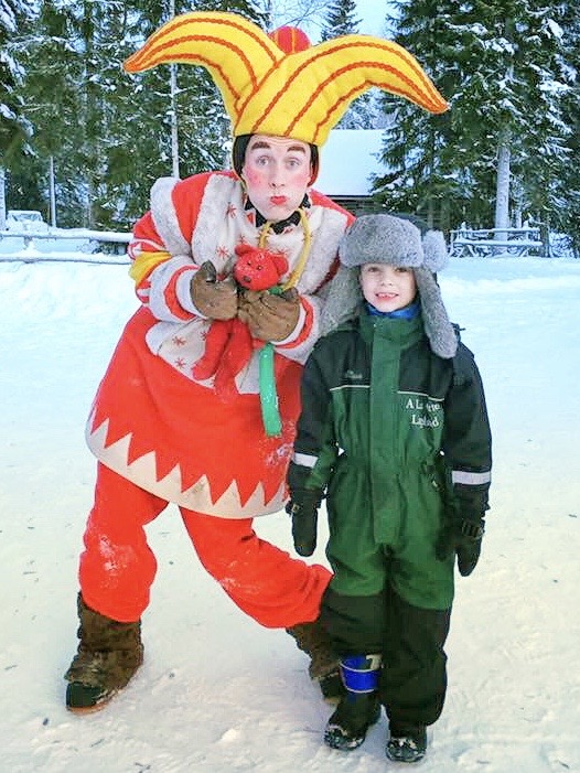 Meeting An Elf in Finnish Lapland