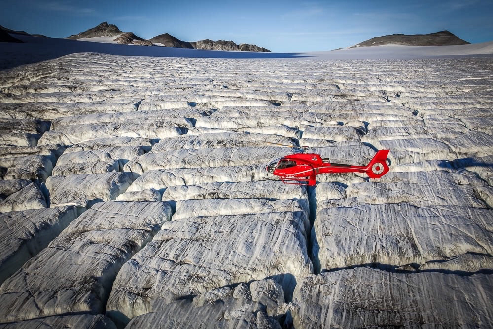 Helicopter Glacier Experience in Whistler Glacier