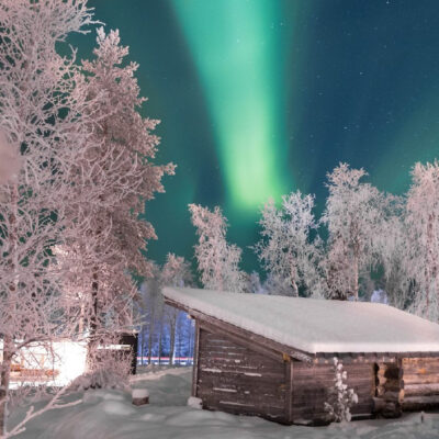 Northern Lights Ranch Aurora Finnish Lapland