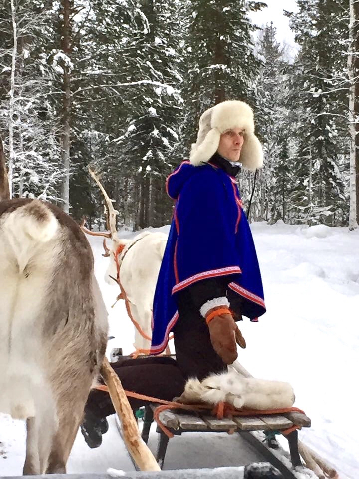 Reindeer Herder Finnish Lapland