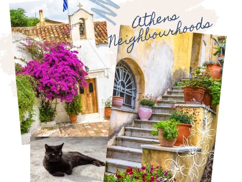 Athens Neighbourhoods Collage