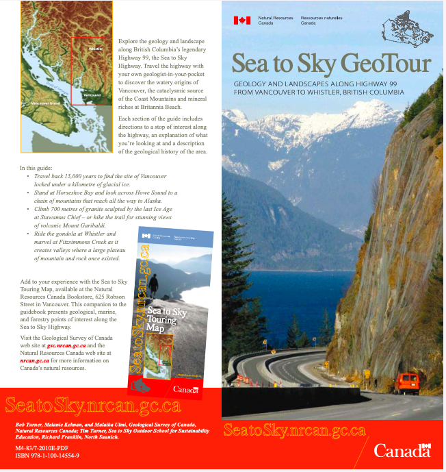 Sea To Sky GeoTour Brochure 