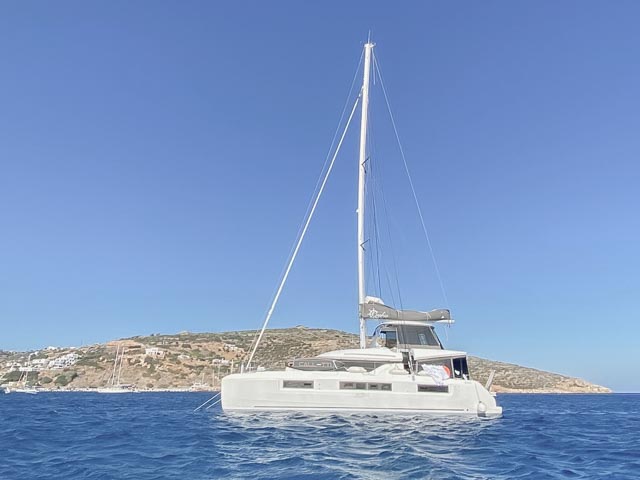 Catamaran Side View