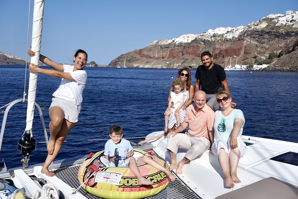 Family On Board Boat