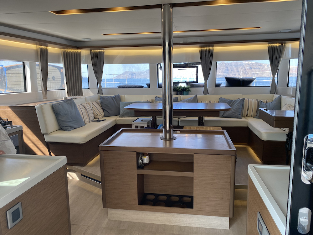Spacious Living Room Catamaran