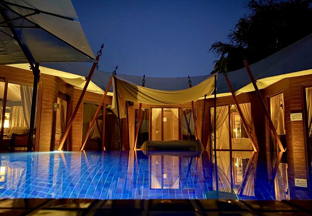 Tented Villa Night View