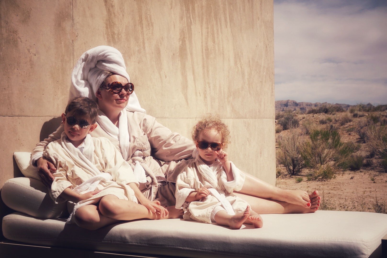 Family at Amangiri